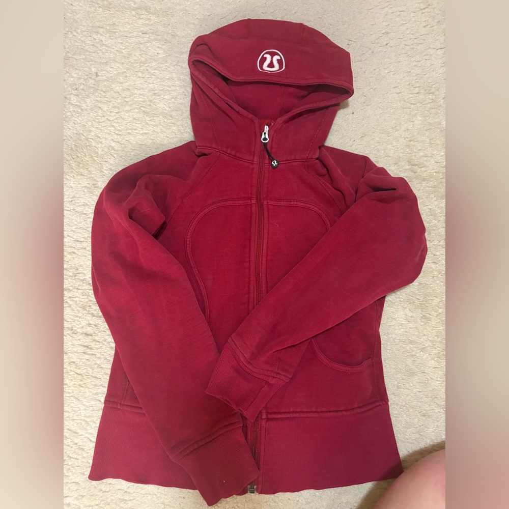 Lululemon Athletica Red Pullover